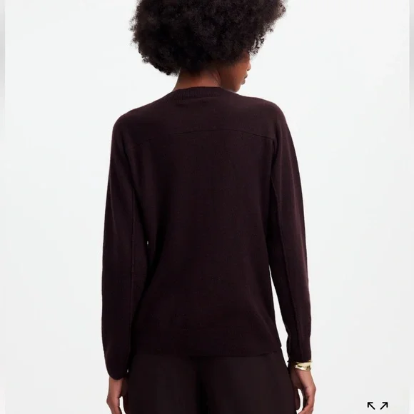 Madewell V-neck Cashmere Sweater - Picture 2 of 7